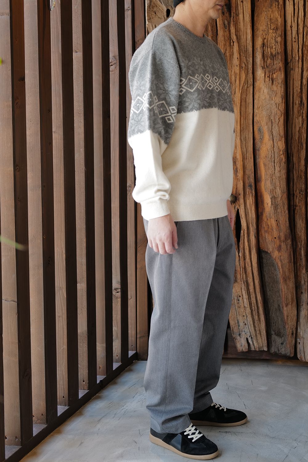 SEQUEL - 【LAST1 XL】SQ-23AW-PT-07 CHINO PANTS (TYPE-F) GRAY | River