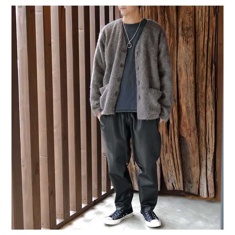 OUR LEGACY - CARDIGAN Mole Grey Mohair | River 