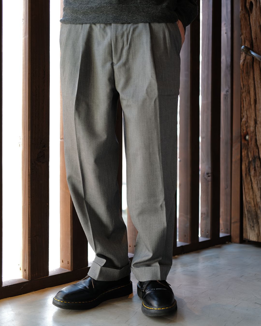 CHINOPANTS(TYPE-C) GRAY