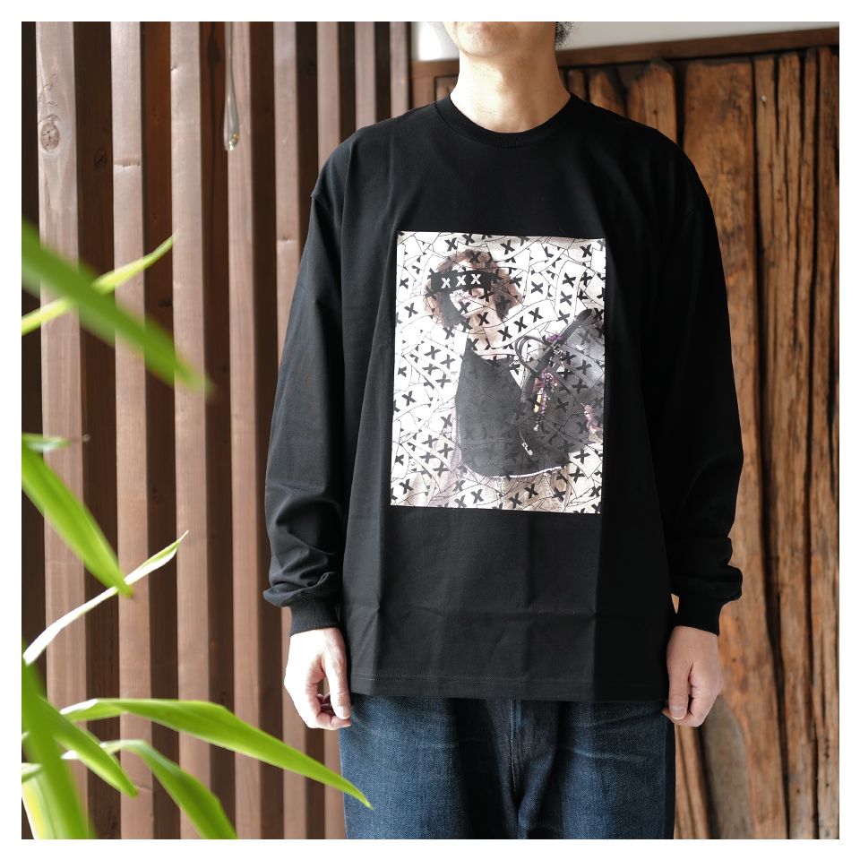 GOD SELECTION XXX - GX-S25-LT-01 LONG SLEEVE T-SHIRT BLACK