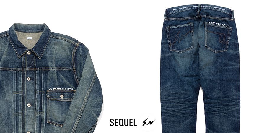 ジャケット/アウターsequel fragment denim jacket