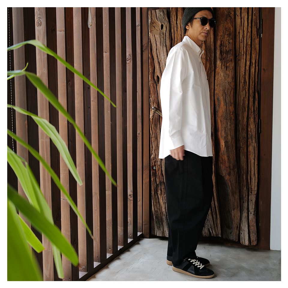 Maison Margiela - コットントラウザーズ Black | River