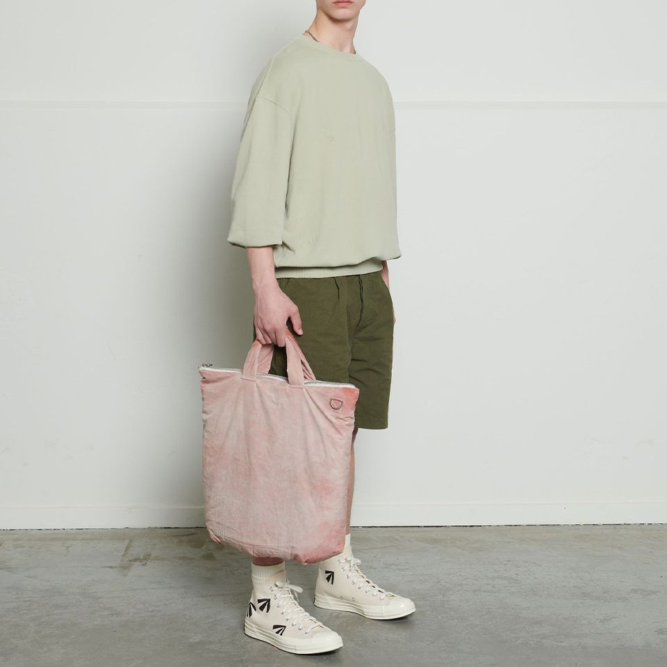 Last1SizeL  OVERSIZED CREWNECK SWEATER  【SOFT GREY】