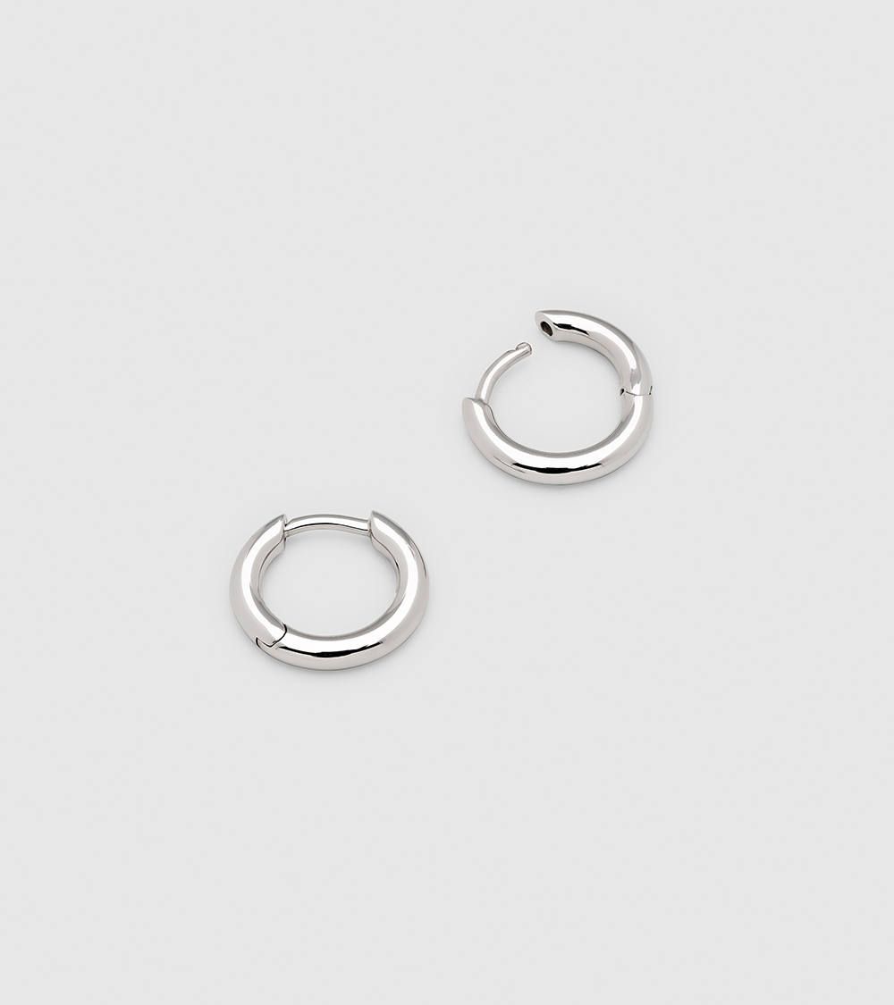 TOMWOOD - Classic Hoops Small ピアス Silver | River