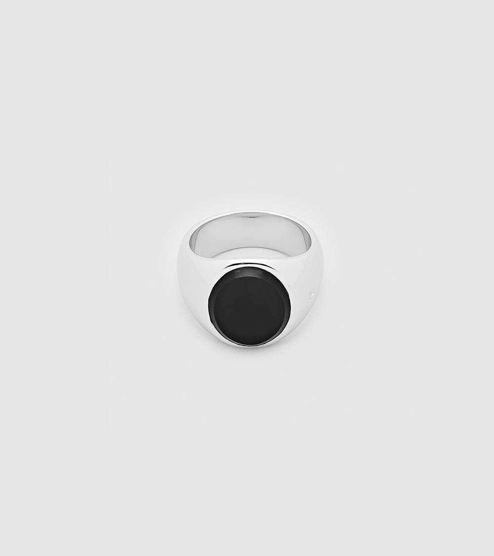 TOMWOOD - Oval Black Onyx | River