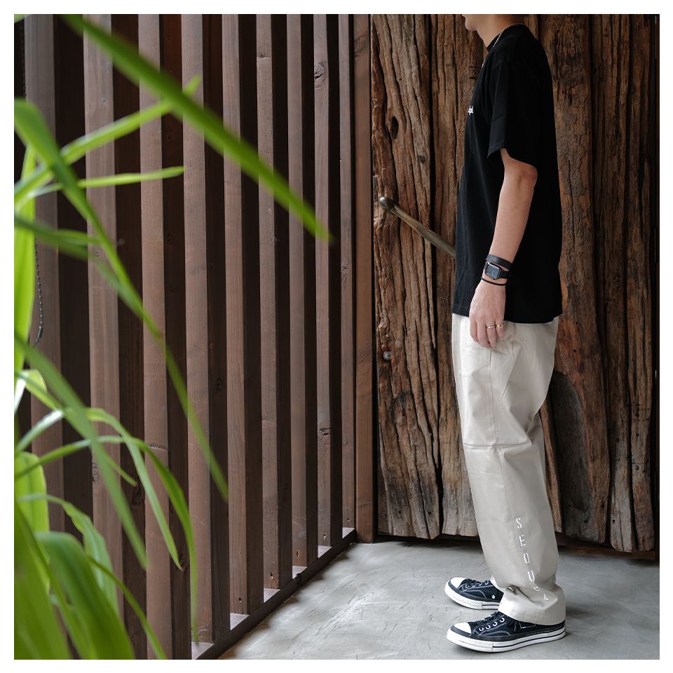 SEQUEL - SQ-25SS-PT-11 CHINO PANTS (TYPE-F) BEIGE | River
