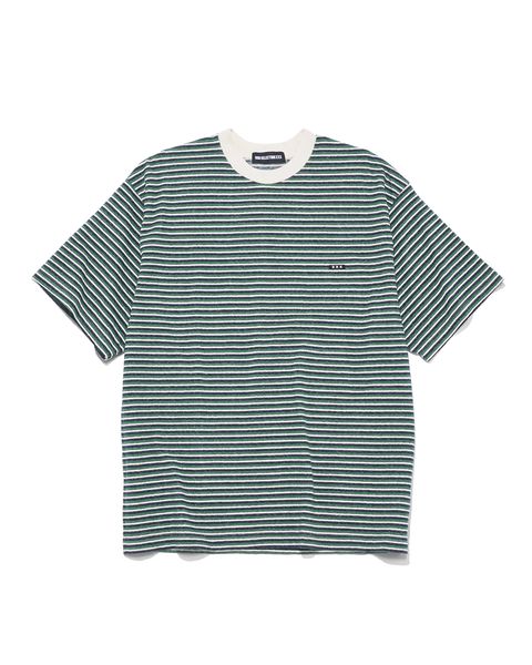 GX-S26-CS-07  BORDER T-SHIRT   [GREEN]