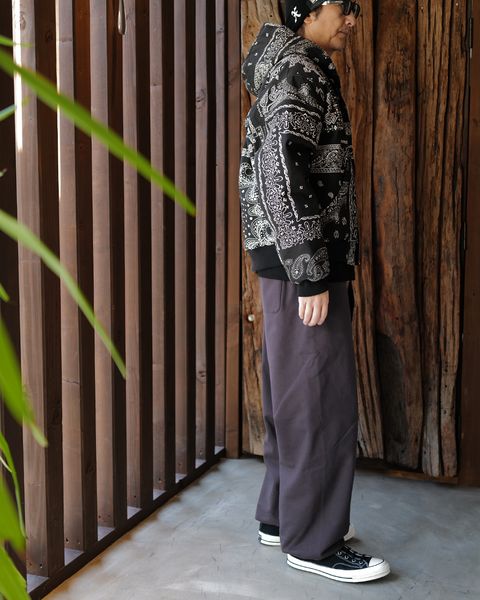 MIYAGIHIDETAKA -Quilted Hoodie Jacket-