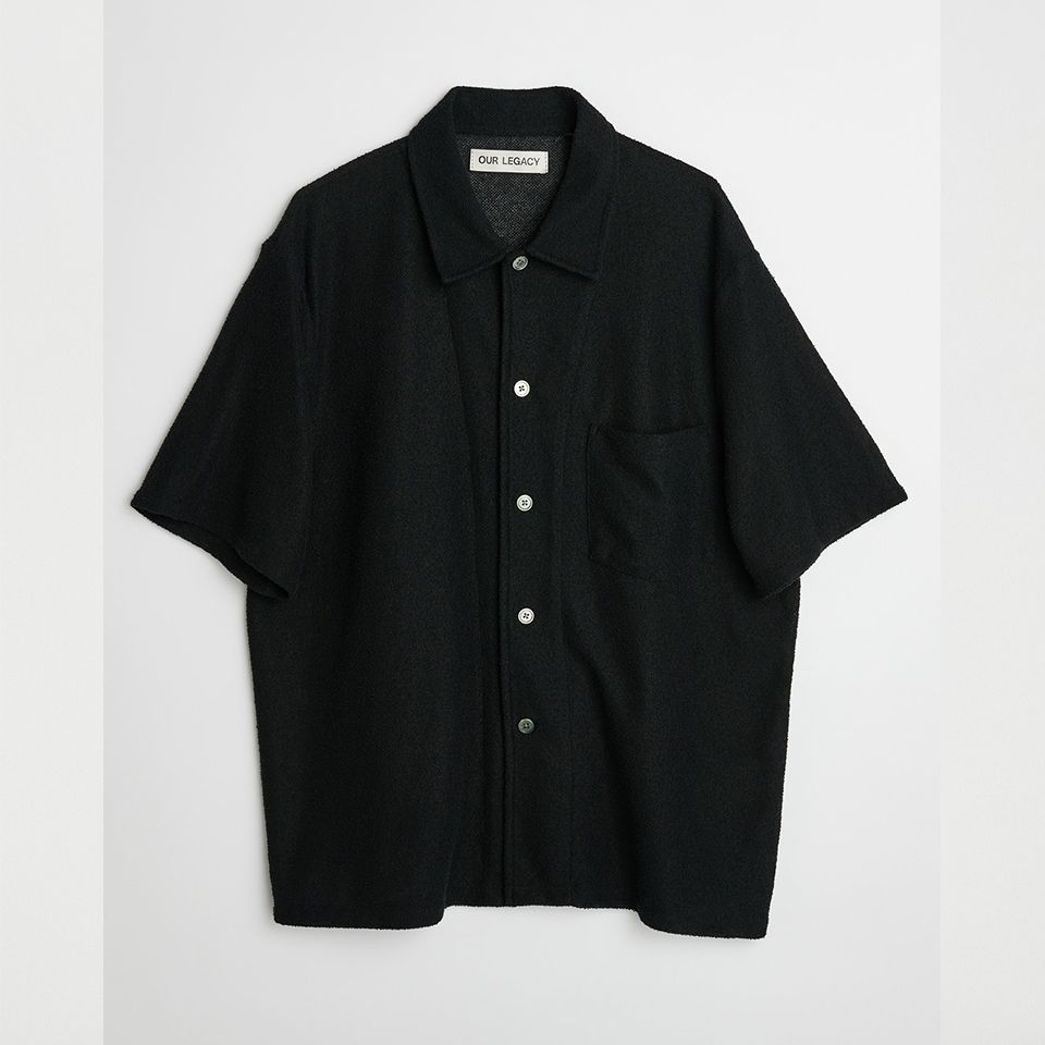 トップスour legacy BOX tシャツ　black 46 ブラック
