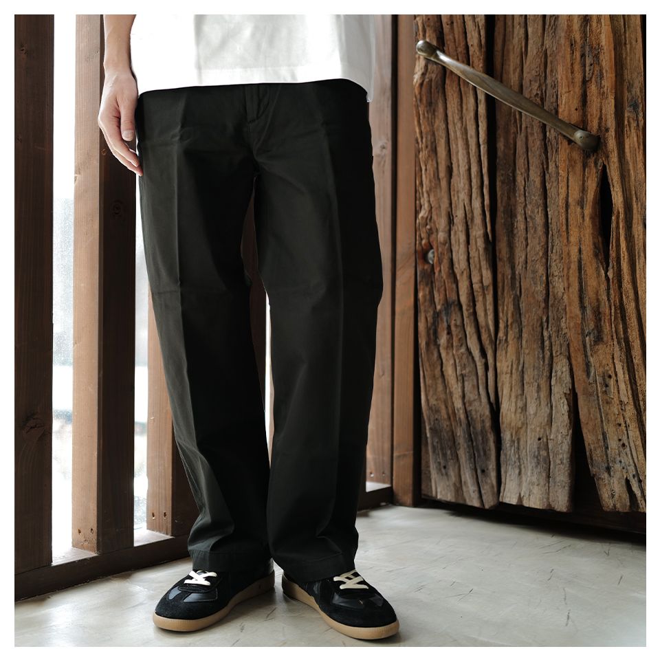 GOD SELECTION XXX - 【Last1 SizeXL】GX-A24-PT-08 CHINO PANTS BLACK | River