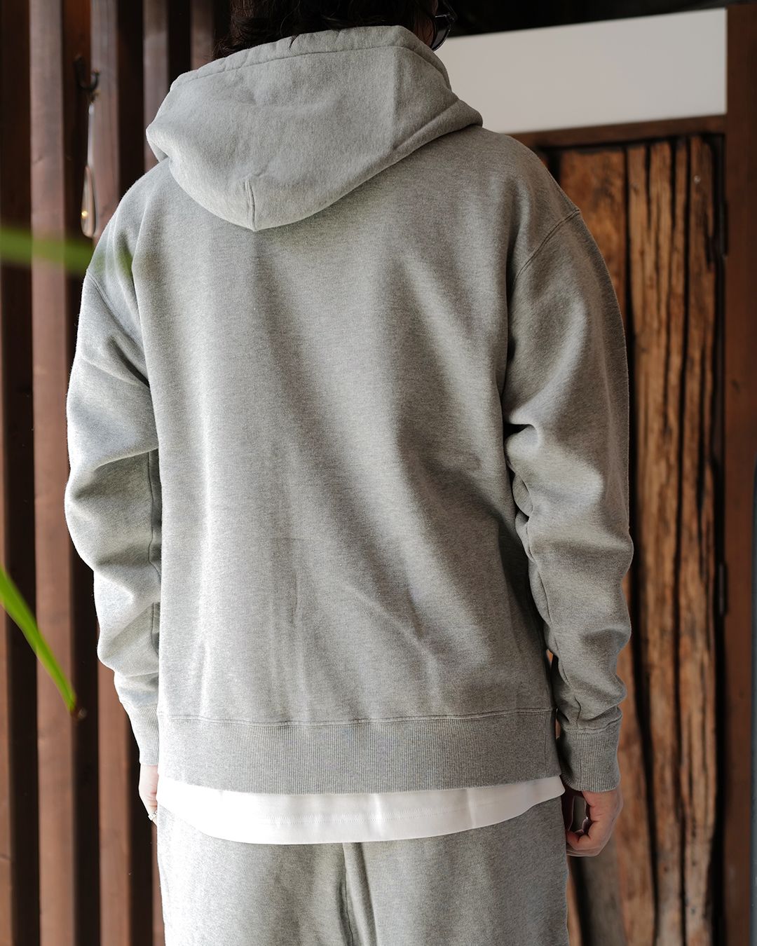 GX-S26-CS-01  ZIP HOODIE  [GRAY]