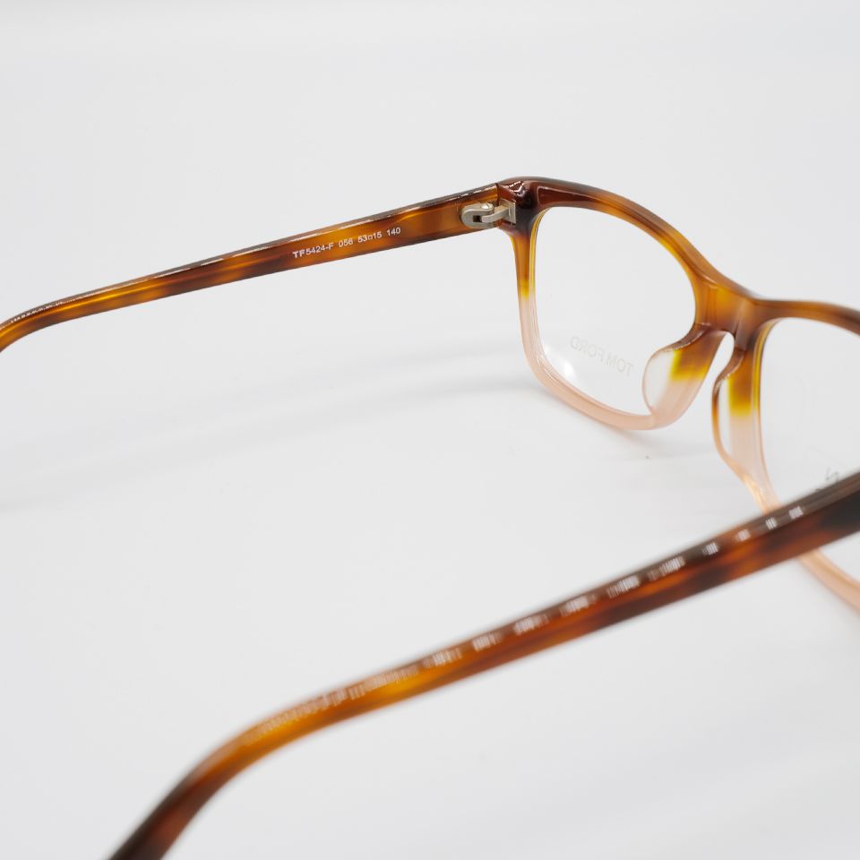 TOM FORD EYEWEAR - FT5424-F-53056 / メガネ フレーム / アジアンフィット / ユニセックス / ブラウンフレーム  | River