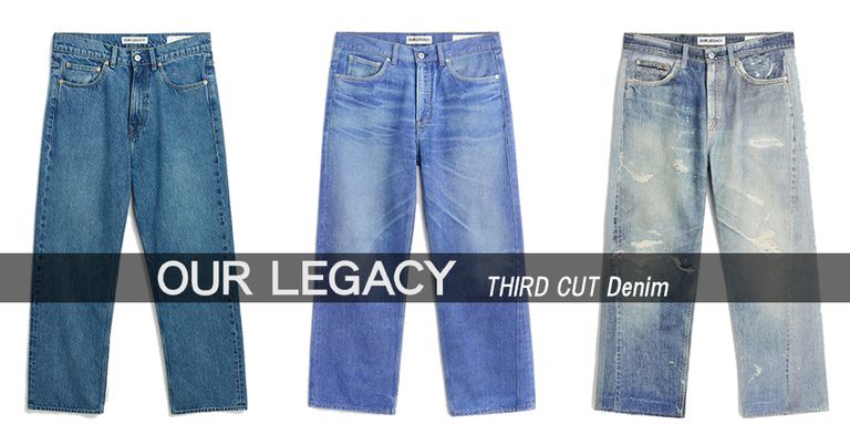 特集 ： OUR LEGACY “THIRD CUT DENIM”