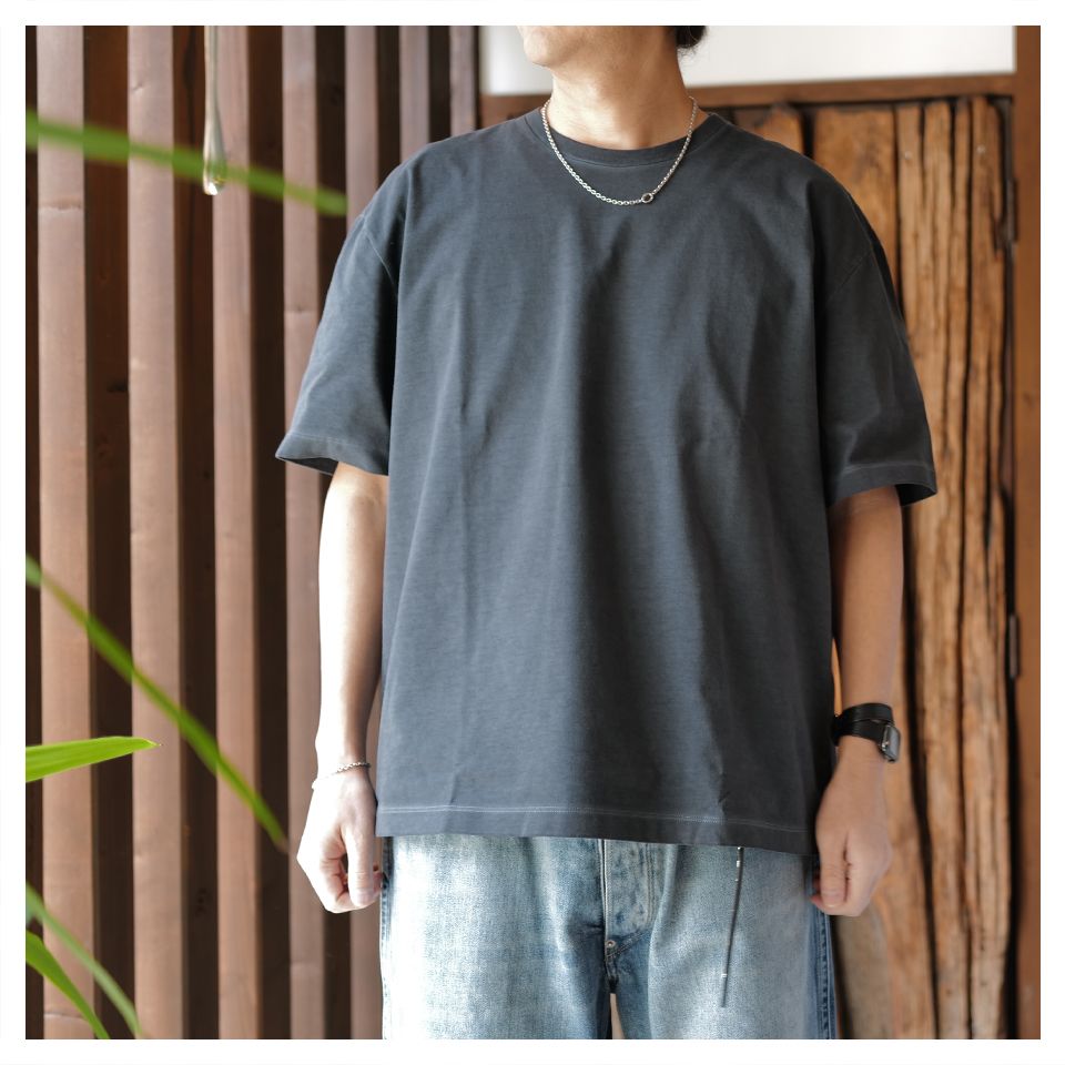ファッション姫 通販 - Margiela Maison オーバーサイズTシャツ River | ダービーグレー トップス