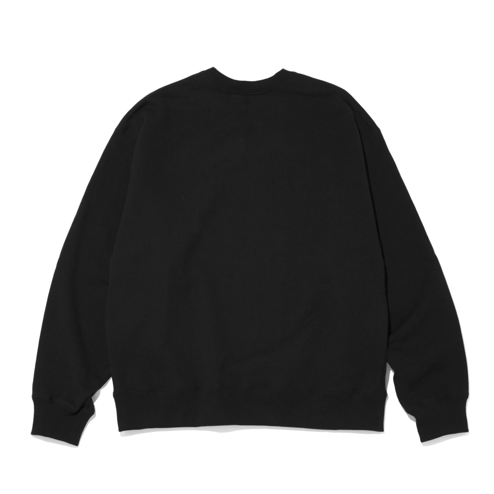 GX-A26-CS-04  CREW NECK SWEAT SHIRT   BLACK