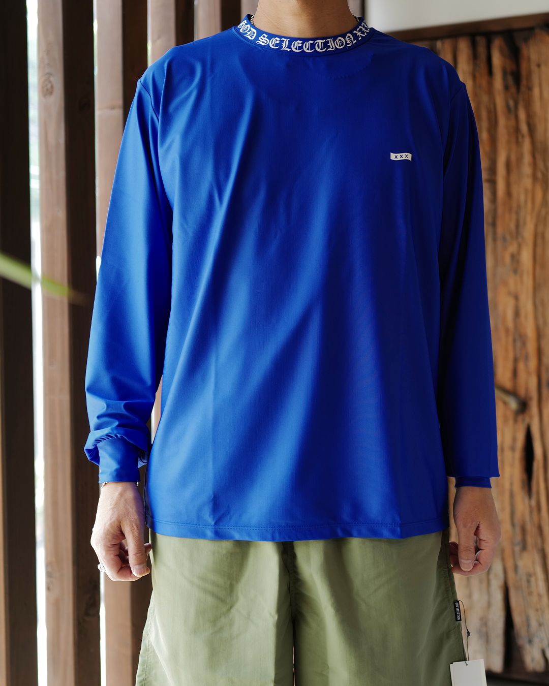 GX-S26-CS-05  RASH GUARD   [BLUE]