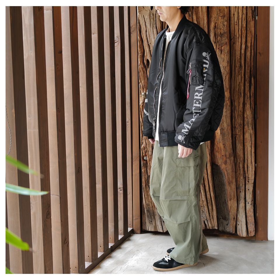 mastermind JAPAN - 【MASTERMIND WORLD】 x ALPHA CARGO PANTS OLIVE