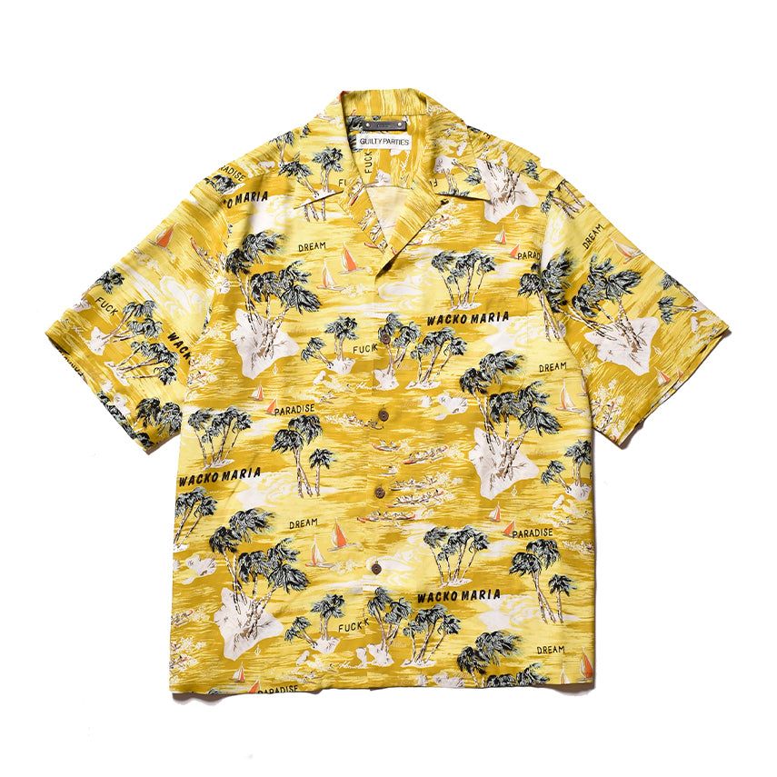 MINEDENIM - WACKOMARIA × MINEDENIM Hawaiian Shirt | River