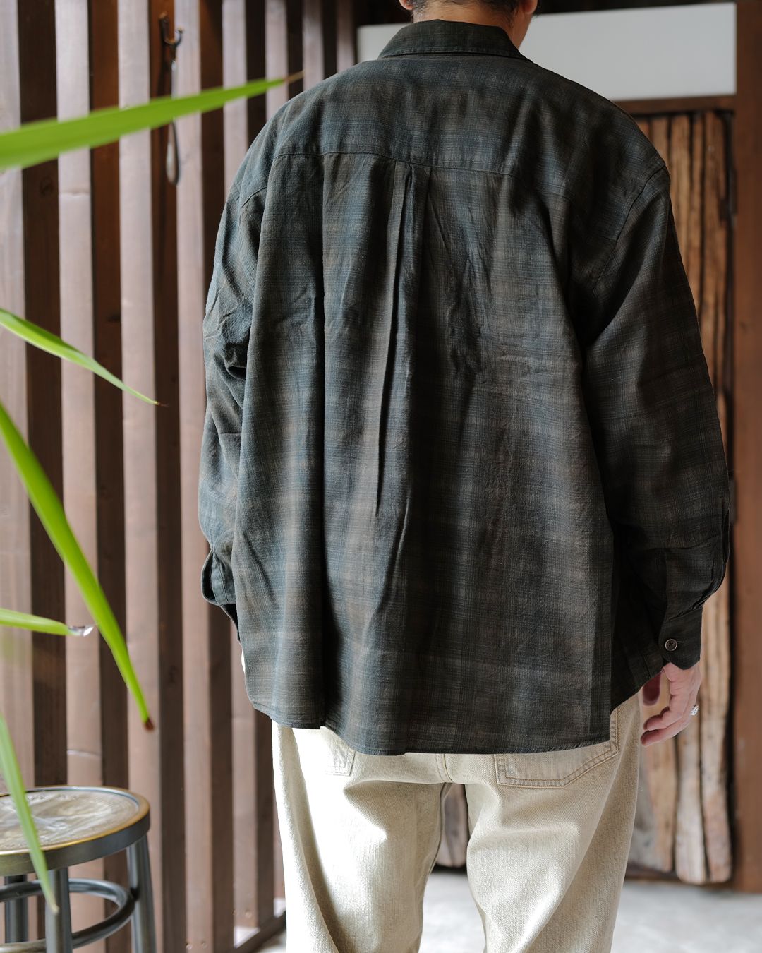 BORROWED SHIRT  More Check Print