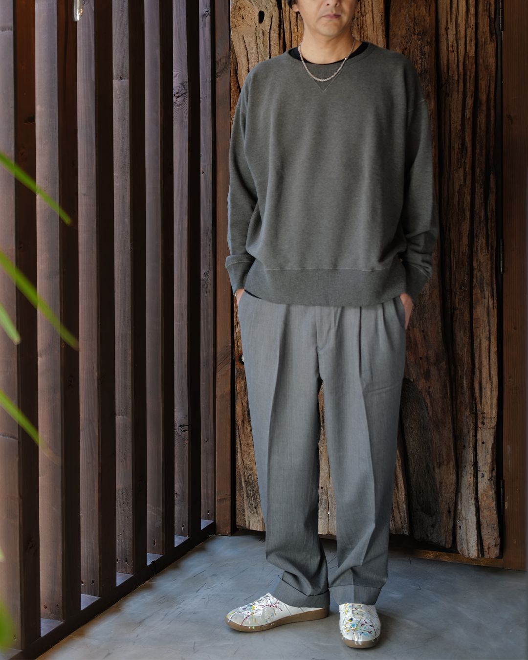 CHINOPANTS(TYPE-C) GRAY