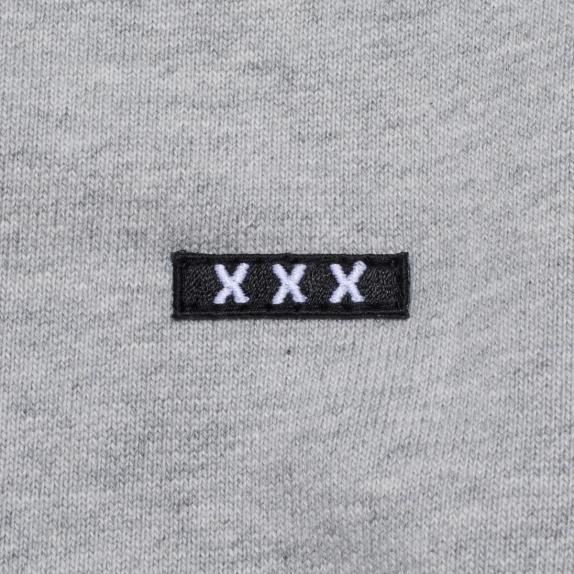 GX-S24-CN-04  CREW NECK SWEAT SHIRT   GRAY