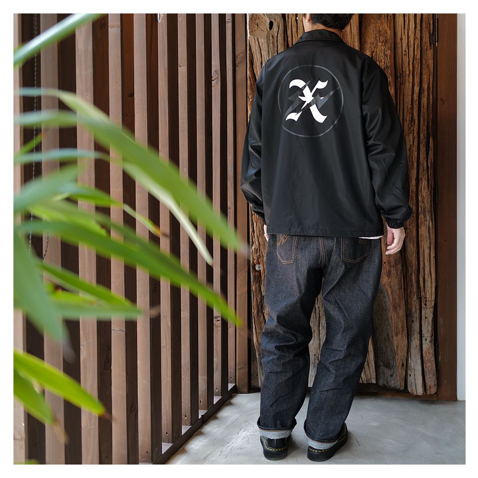 GOD SELECTION XXX - GX-S23-FJK-01 FRAGMENT × XXX COACH JACKET