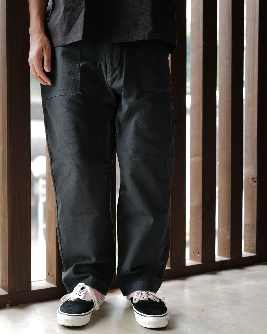 BAKER PANTS(TYPE-BK)  BLACK