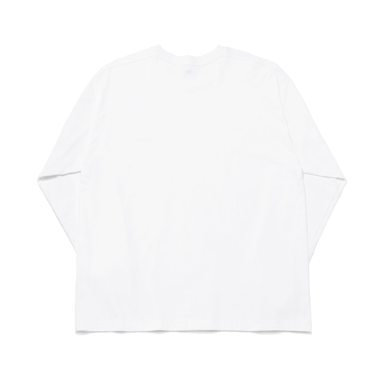 【Last1点 L】 SQ-24AW-LT-03 LONG SLEEVE T-SHIRT  WHITE