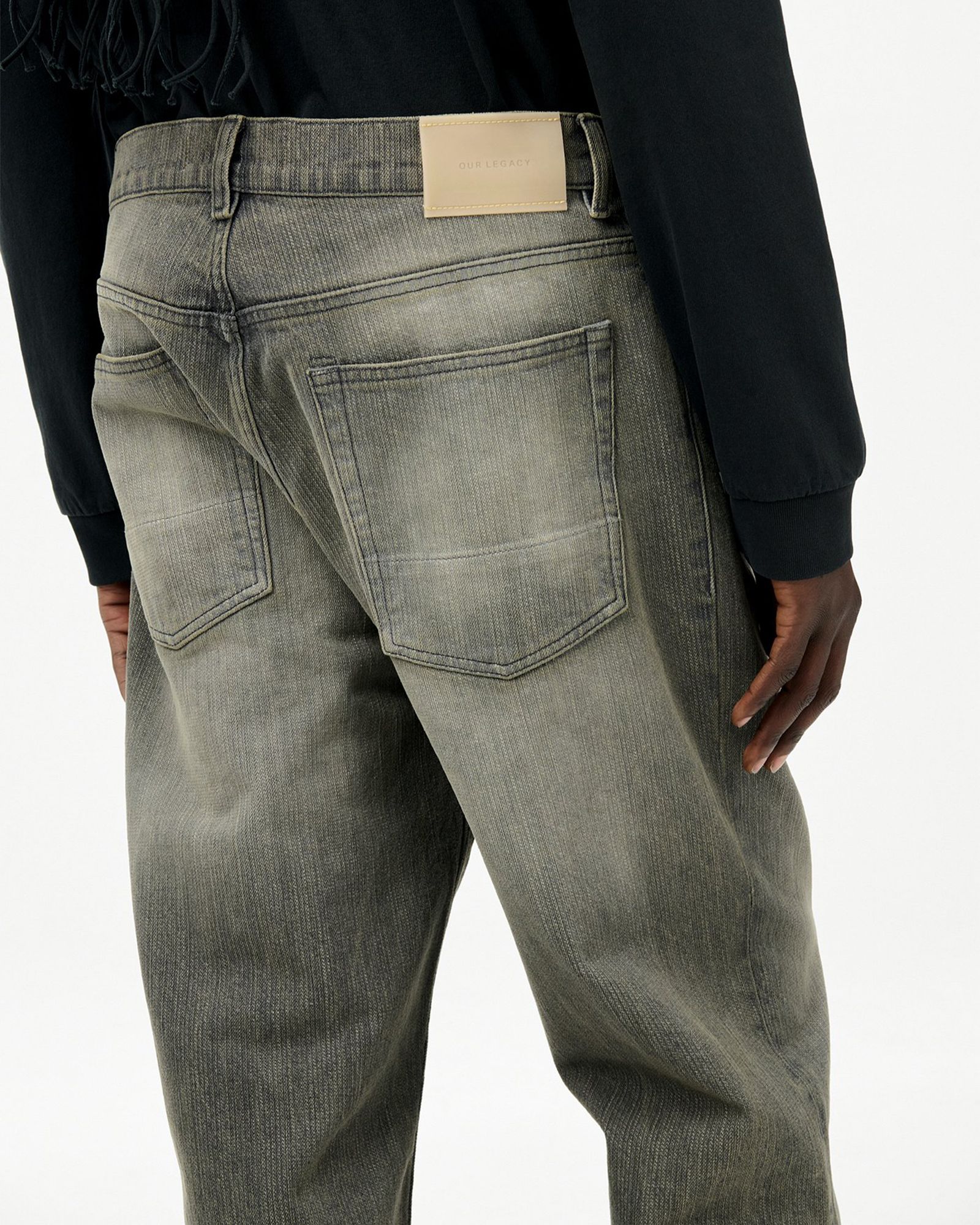 THIRD CUT   Ash Dust Chain Twill
