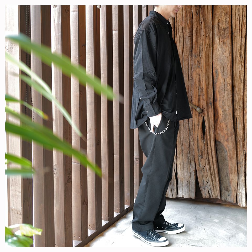 OUR LEGACY - BORROWED BD SHIRT Black Voile | River