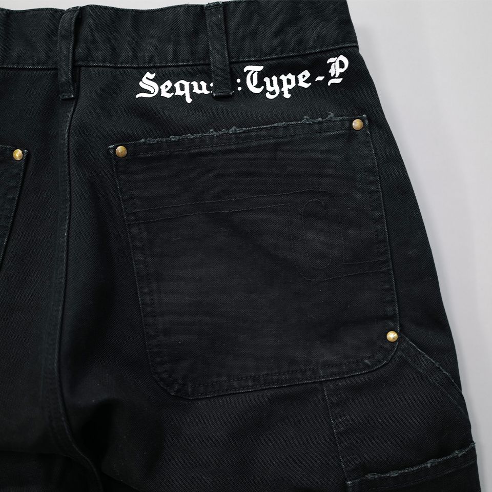 FRAGMENT × SEQUEL - PAINTER PANTS (TYPE-P) - | River