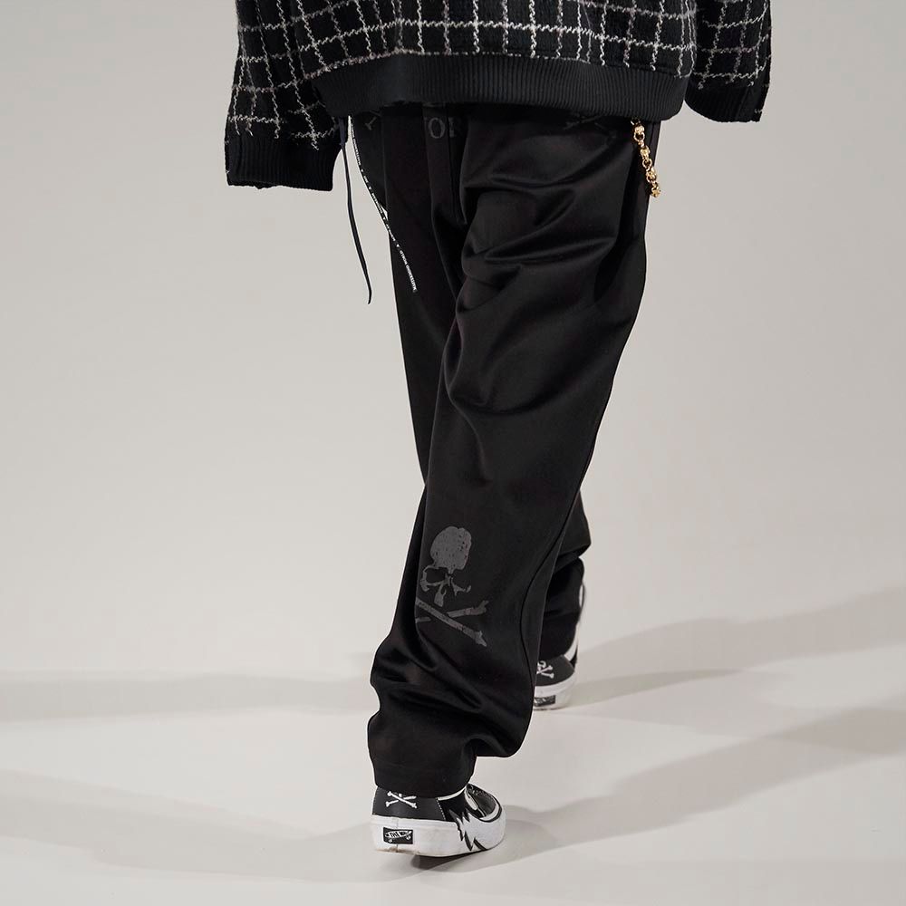 【MASTERMIND WORLD】 WIDE EASY PANTS  BLACK