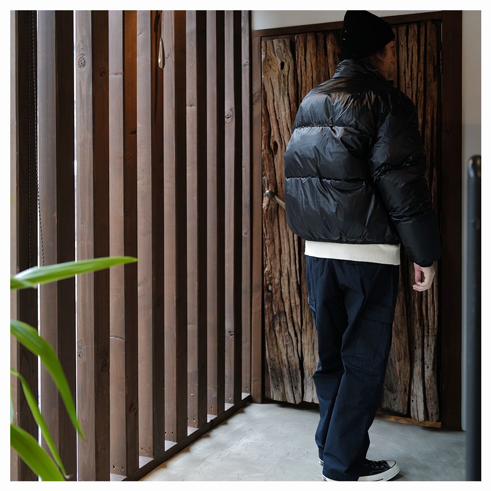 OUR LEGACY - INHALE PUFFA Black Tech | River OUR LEGACY - INHALE PUFFA Black Tech | River