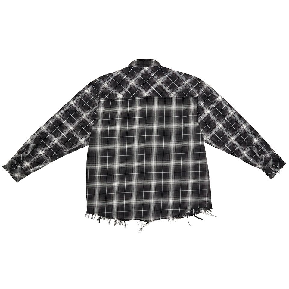 Rafu/ ラフ】 ANTIQUED SHIRT ブラック - メルカリ