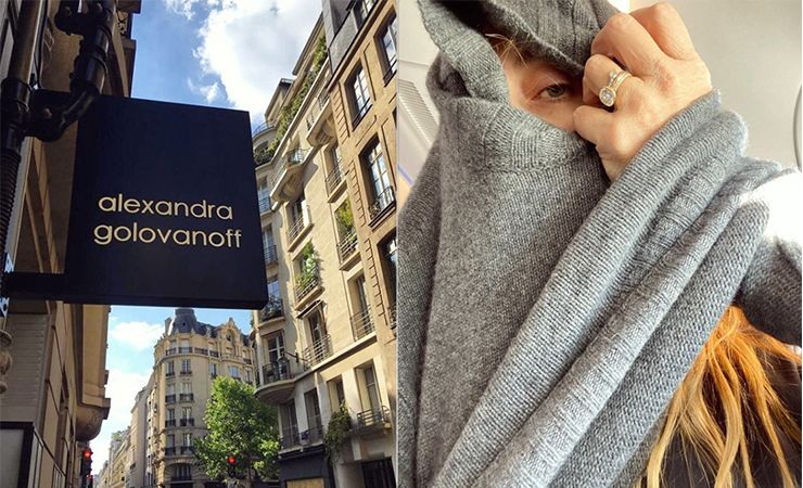 NEW BRAND　【Alexandra Golovanoff アレクサンドラ ゴロヴァノフ】