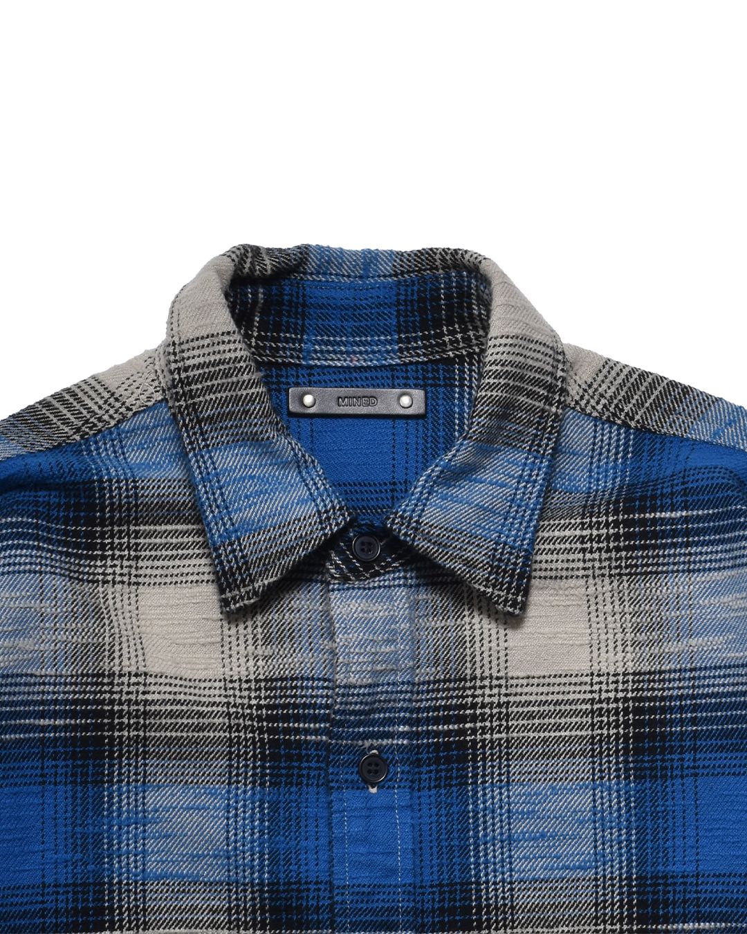 Heavy Cotton Flannel Ombre Work Shirt   BPT