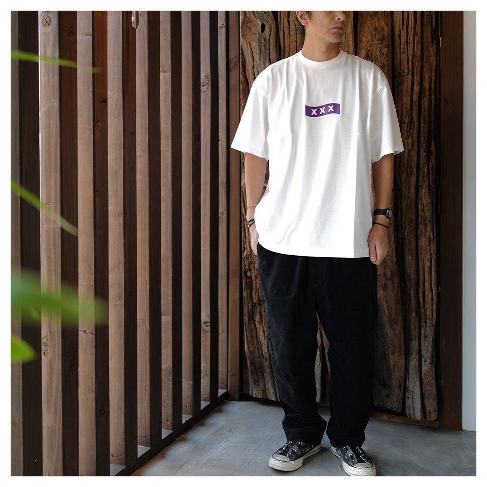 【Last1点 S】 A25-DNST-01  T-SHIRT   WHITE