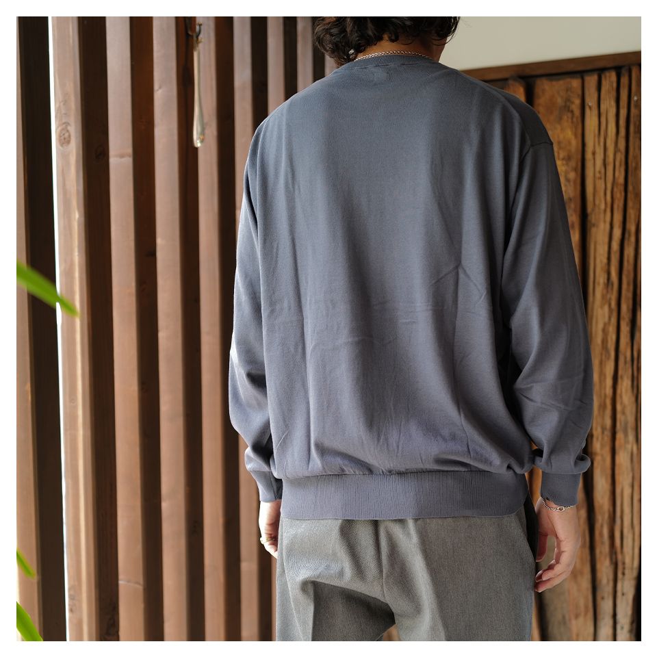 KNIT CREW NECK Gray