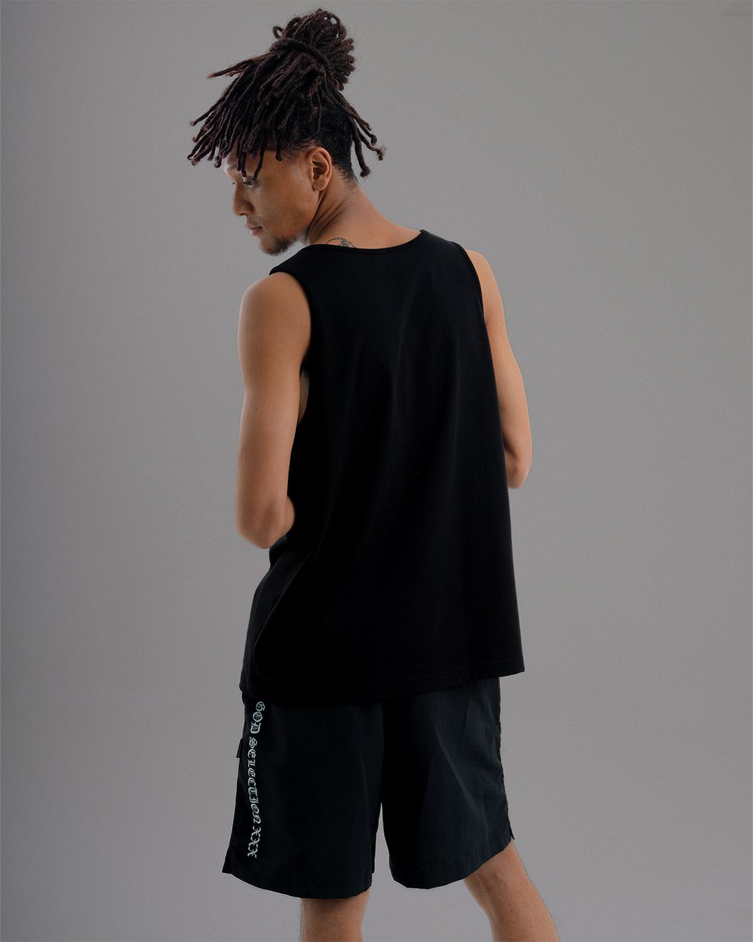 GX-S26-CS-06  TANK TOP   [BLACK]
