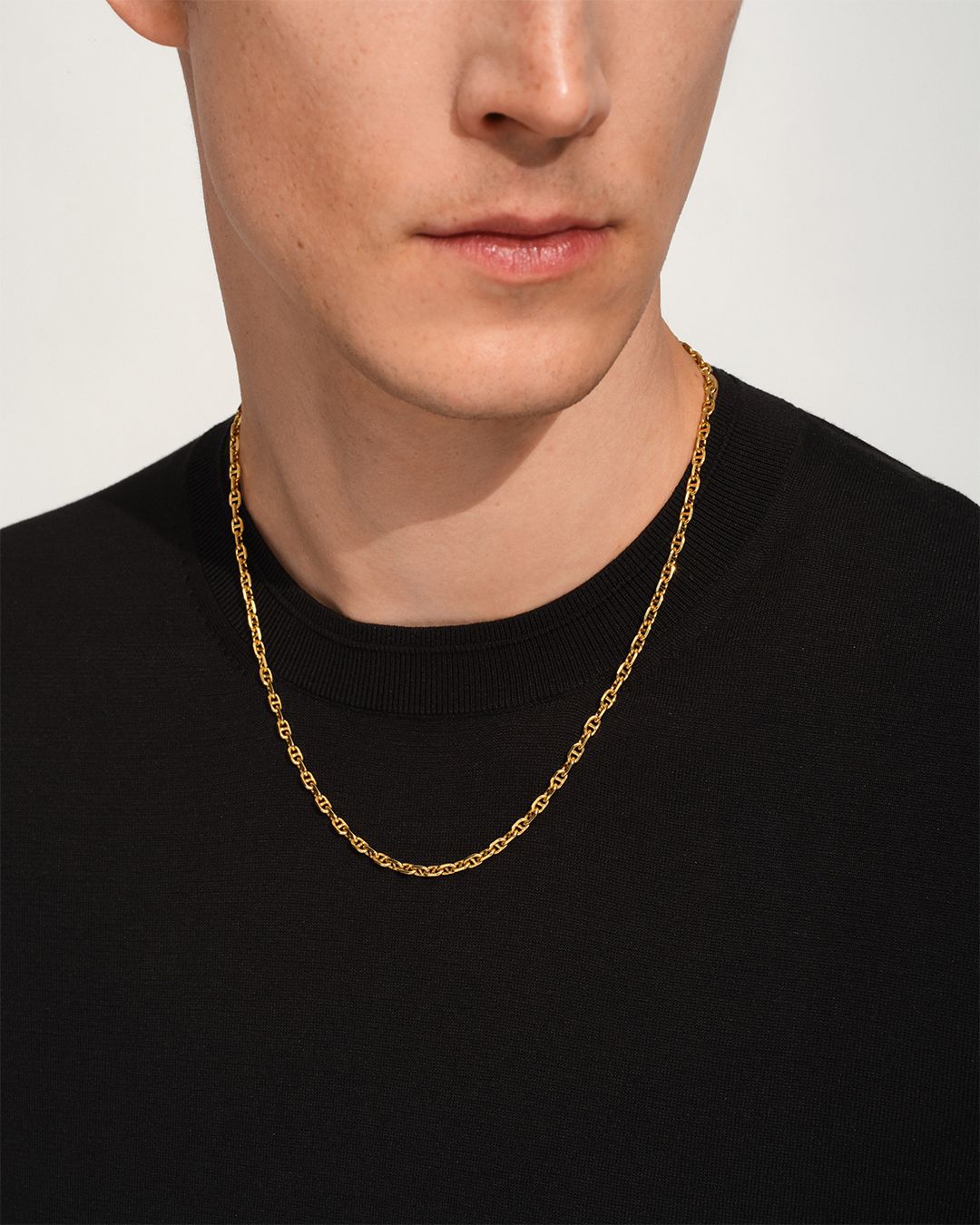 Cable Chain Gold 20.5Inch / ケーブル チェーン ゴールド ネックレス