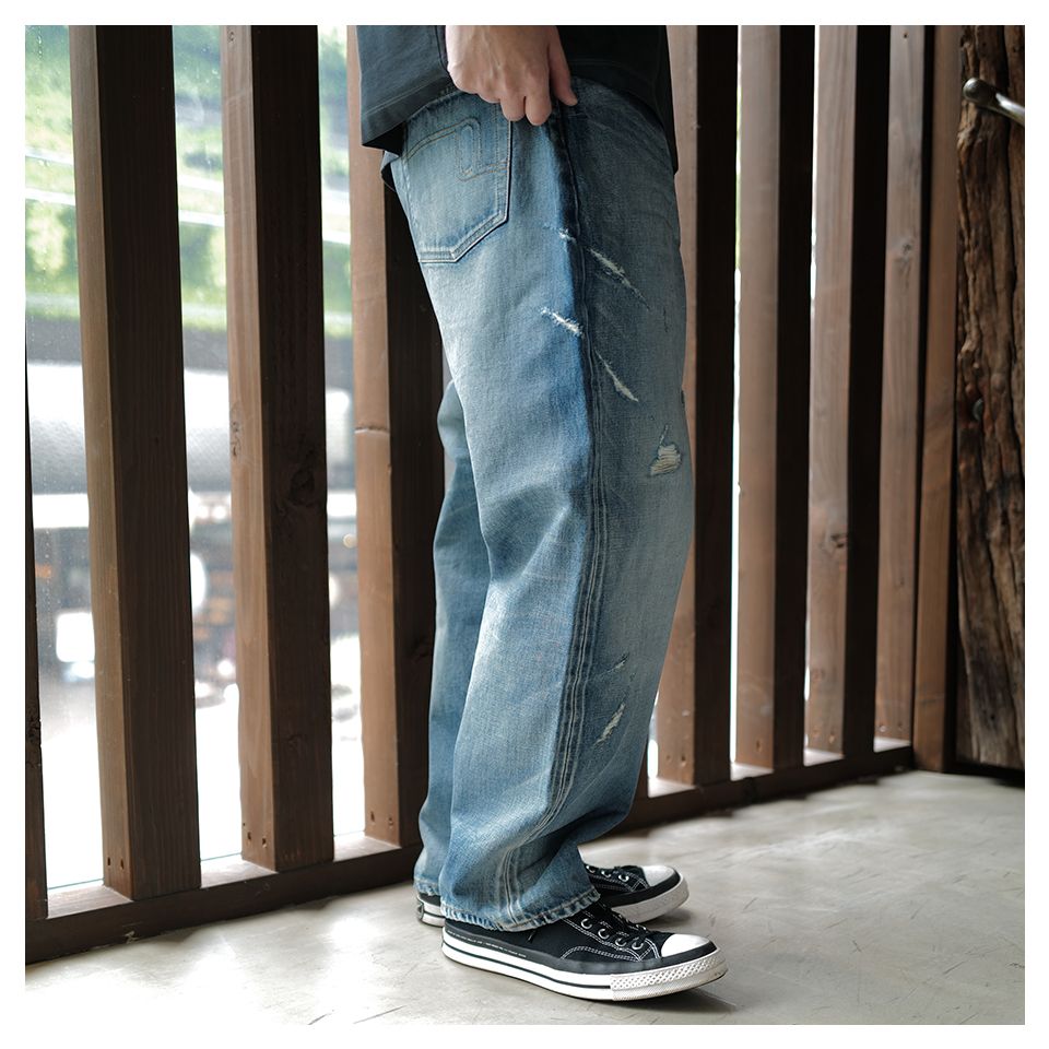 Our Legacy - Vast Cut Vintage Rubber Repair Denim