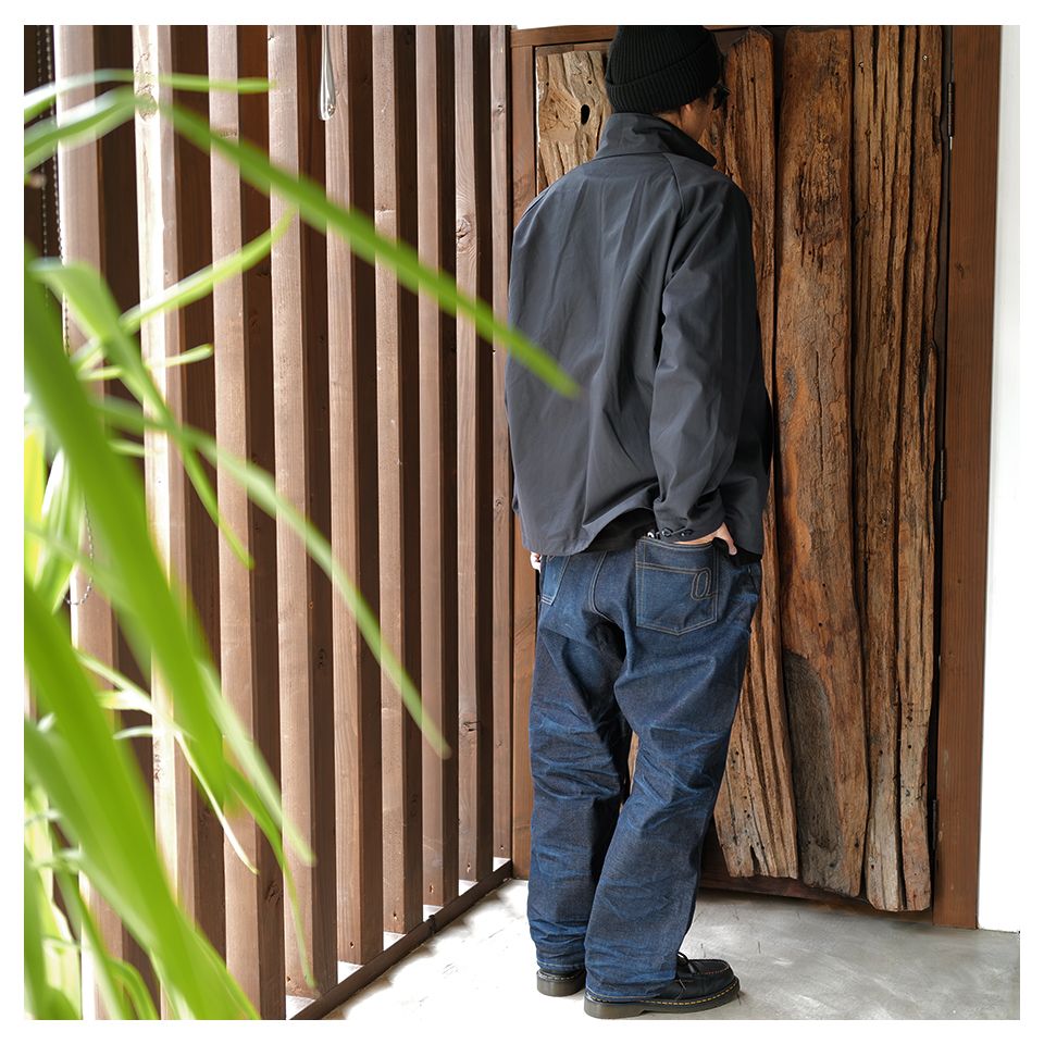 SEQUEL - SQ-24AW-PT-02 x FRAGMENT 生立体DENIM PANTS INDIGO