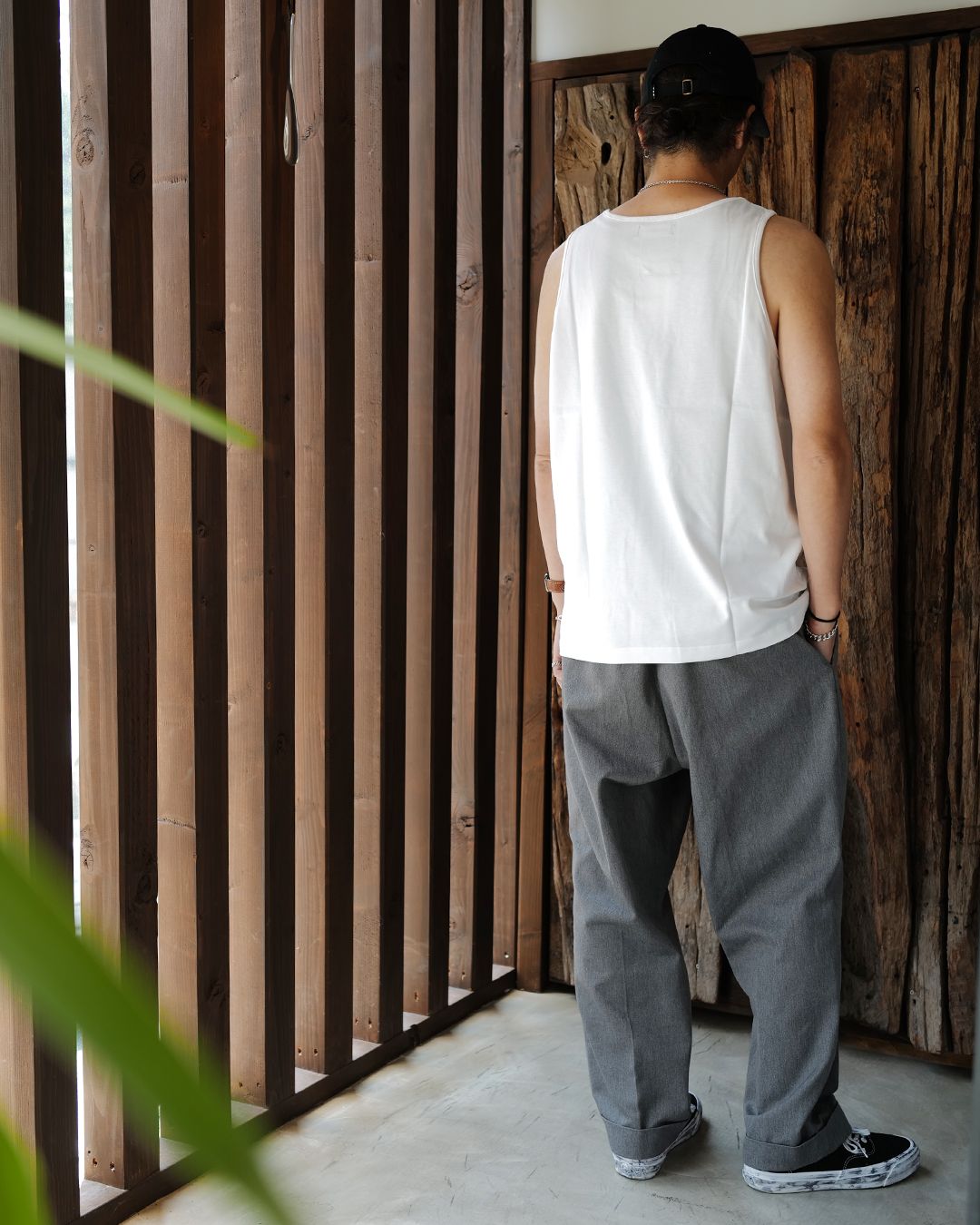 GX-S26-CS-06  TANK TOP   [WHITE]