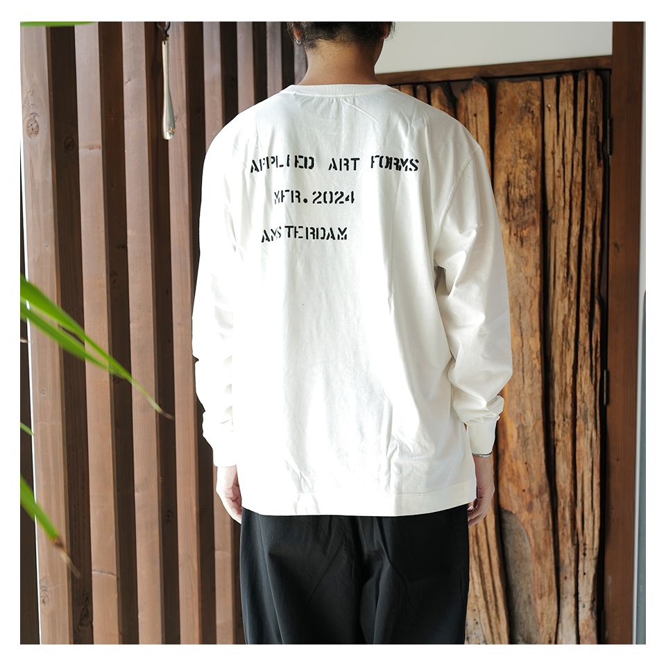 【Last1 SizeM】LM2-1 Long Sleeve T-shirt [SPRAY BACK PRINT]