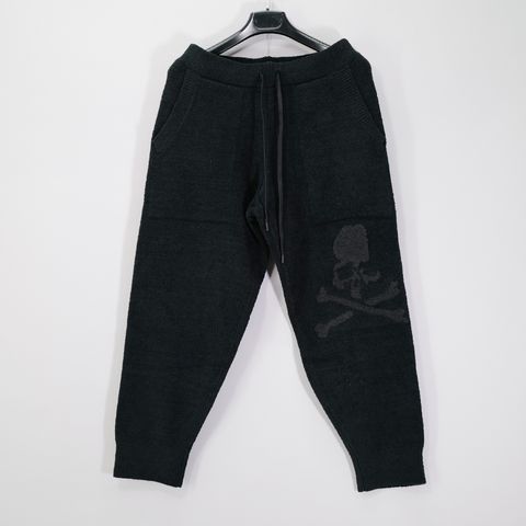 【MASTERMIND WORLD】 LOUNGE LONG PANTS  BLACK x CHARCOAL