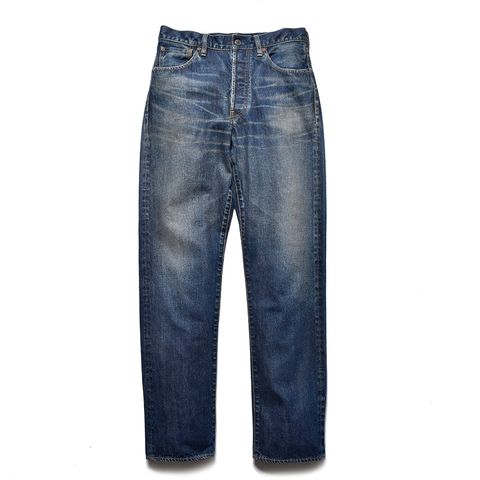 WAREHOUSE スタジャン M 青色 なか パラシュートデザイン