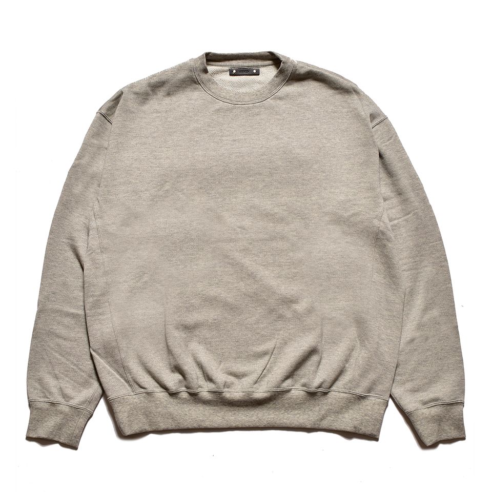 【LAST1 M】Basic Crewneck Sweat SH GRY