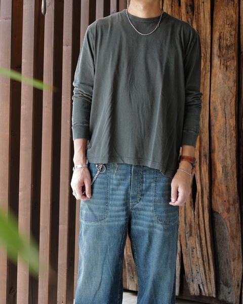 Lewis Leathers [Dominator -ドミネーター- 【Slim-Fit】 (ホースレザー / 裏地:ブラックニット / )VintageTurquoise]