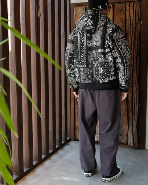 MIYAGIHIDETAKA -Quilted Hoodie Jacket-