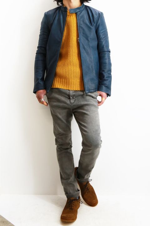 BACKLASHサルエルパンツでコーディネート④